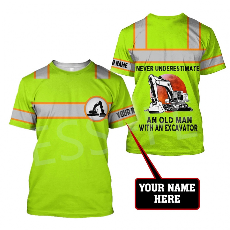 Heavy Equipment Names - 1 Piece Custom Your Picture Tessffel