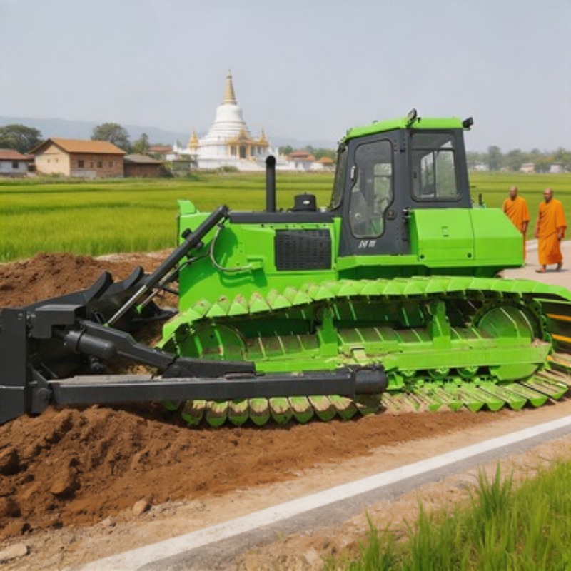 Heavy Equipment Bulldozer - Tracked Bulldozer SEM818F 180HP Dozer Machine