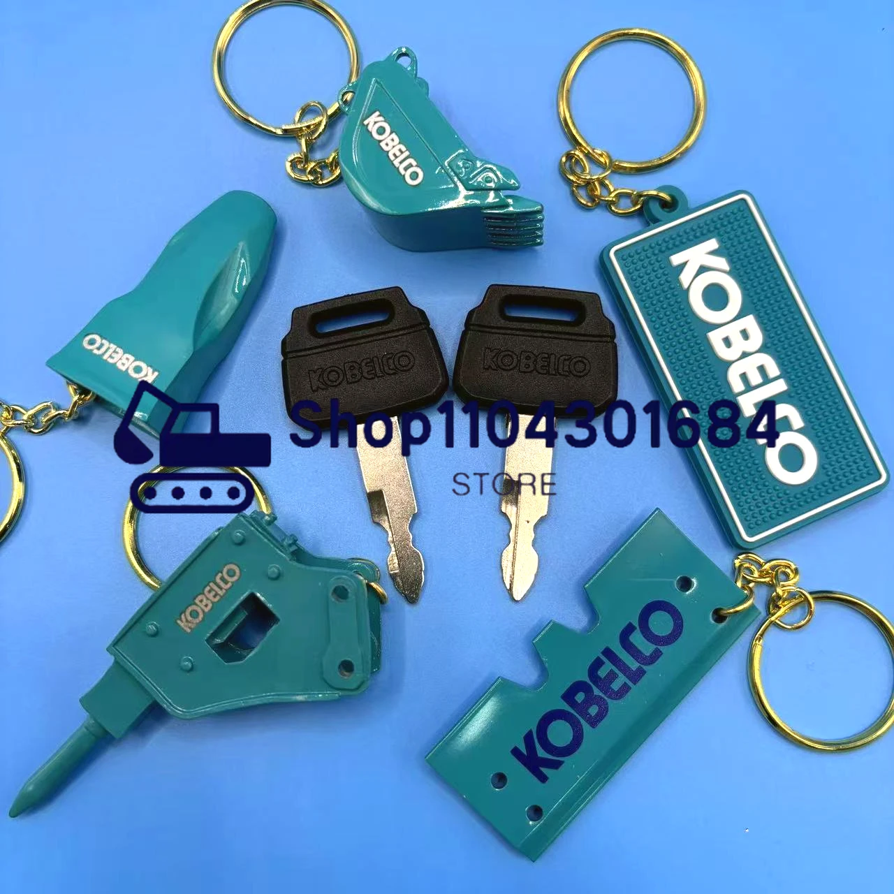 Heavy Equipment Bulldozer - 2pcs K250 Key for Kobelco Excavator