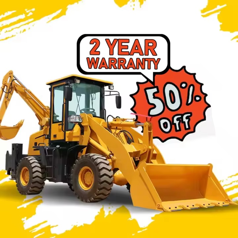Tractor Backhoe - 1 Ton Backhoe Loader 4x4 Digger