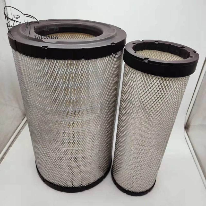Heavy Equipment Air Filter Cleaner - Air Filter 600-185-6100 6001856110 For Excavator