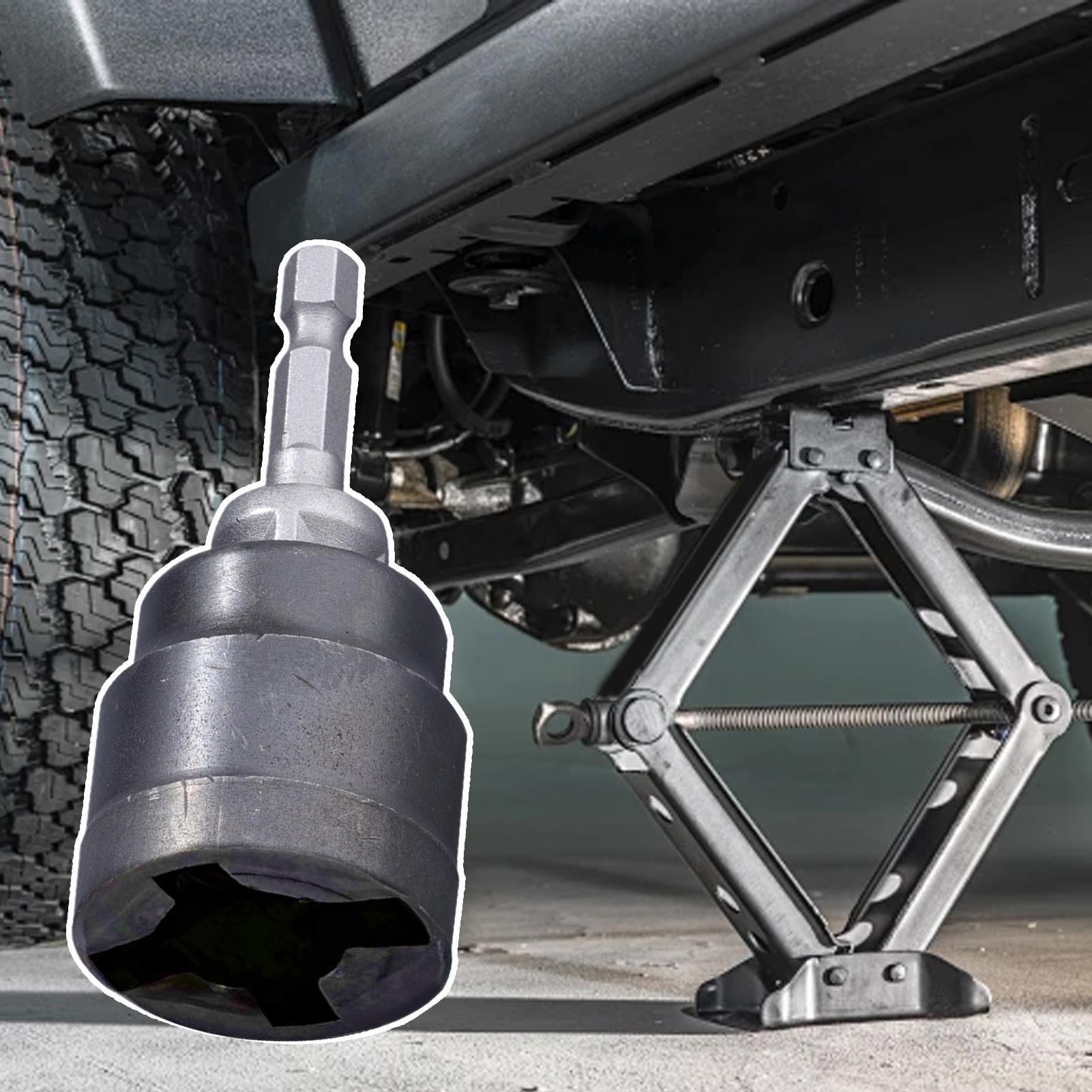 Heavy Equipment Truck - Jack Socket Drill Adapter Electric Drill