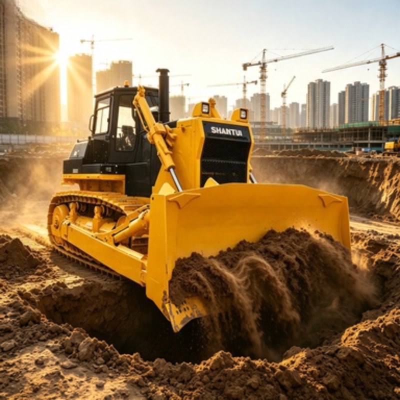 Heavy Equipment Bulldozer - SD22 Crawler Dozer Bulldozer Machine Earthmoving