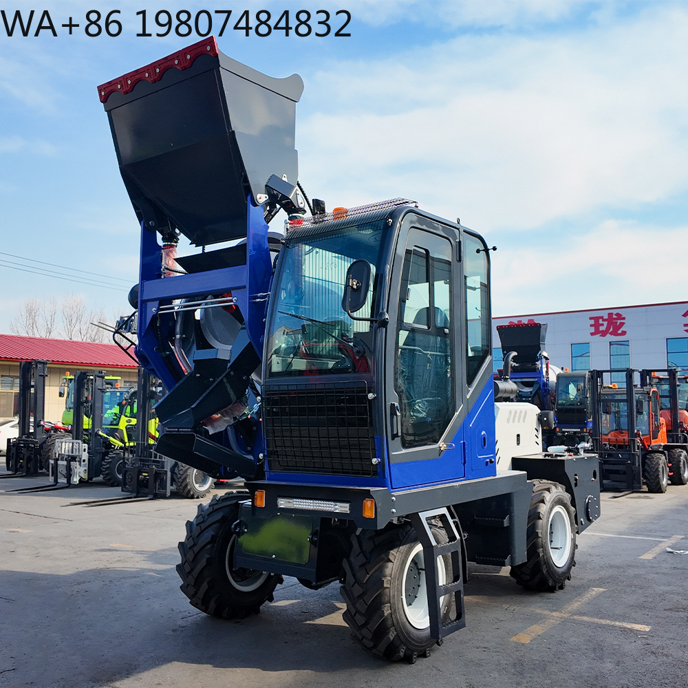 2.6CBM Heavy Duty  Self Loadin - Heavy Equipment Mixer recension och pris