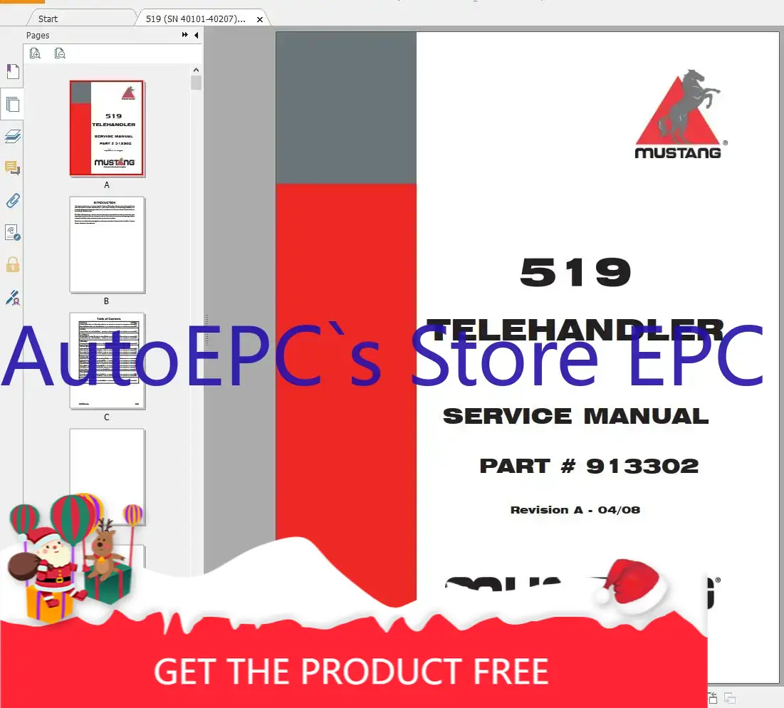 AutoEPC Mustang Machinery Heav - Heavy Equipment Service recension och pris
