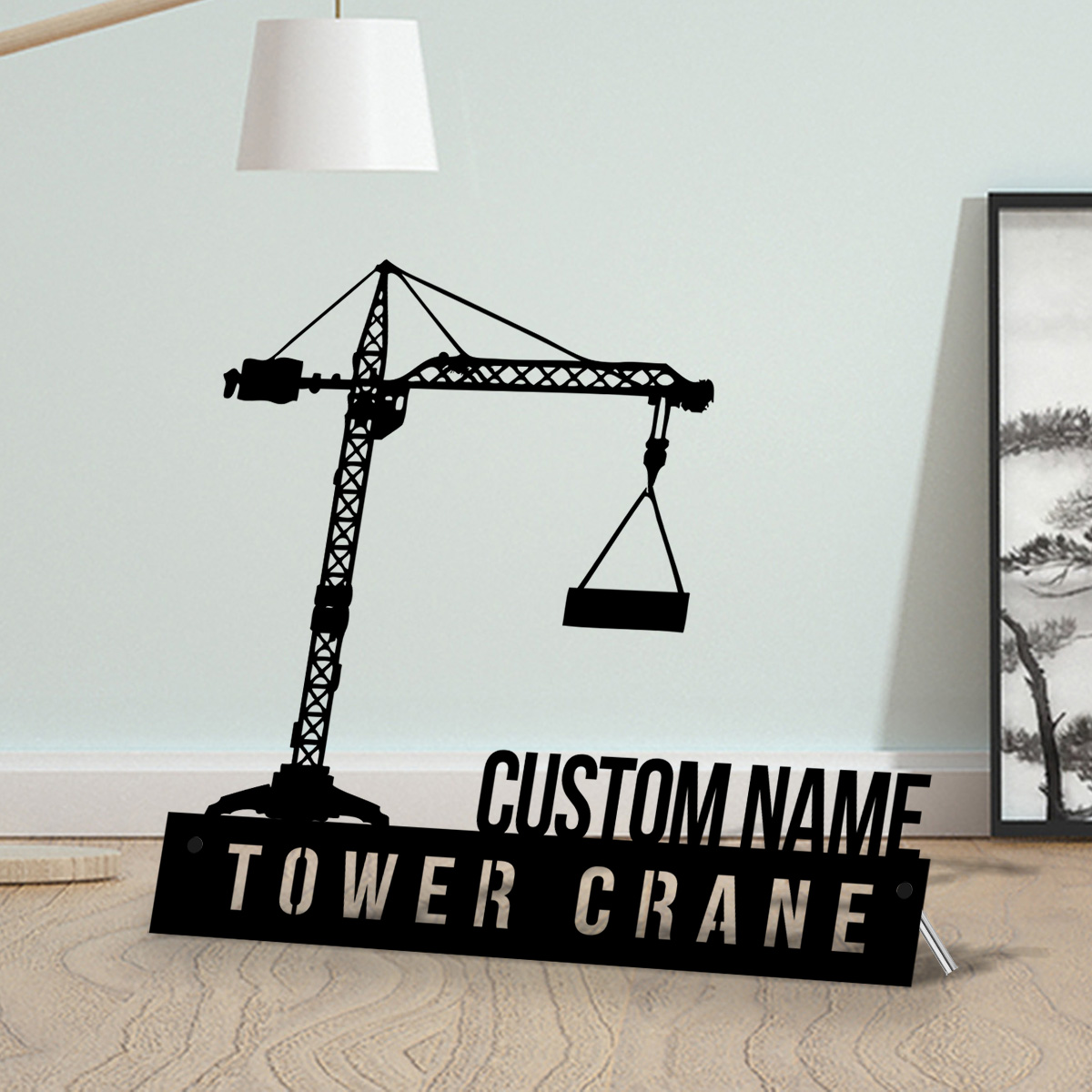 Custom Tower Crane Desk Name P - Heavy Equipment Names recension och pris