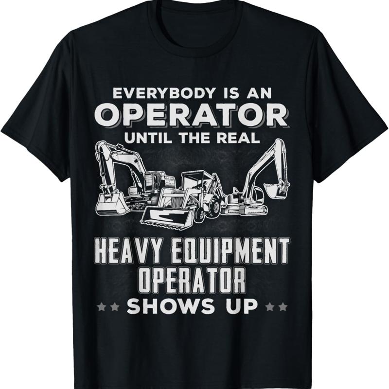 Funny Heavy Equipment Excavato - Heavy Equipment Operator Shirts recension och pris