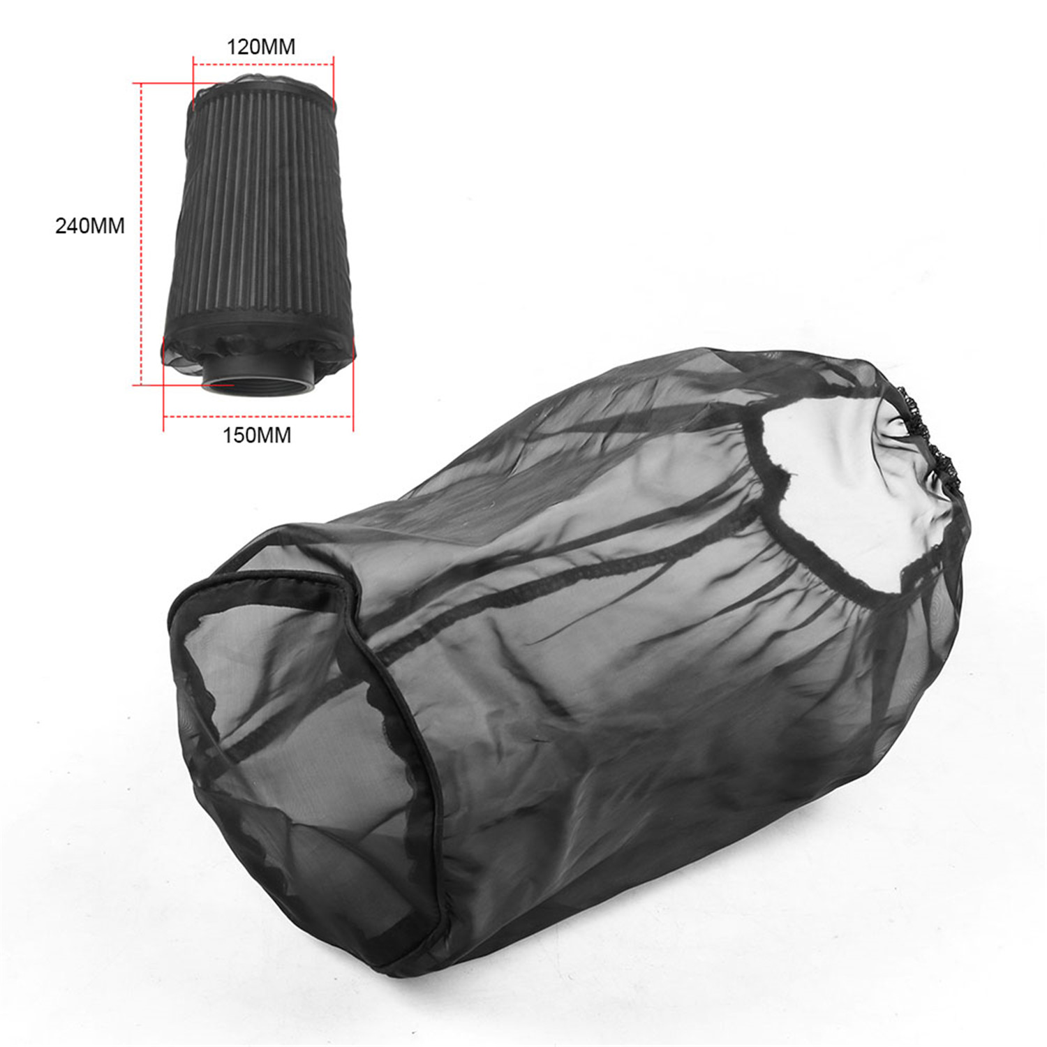 1PC S or L Universal Waterproo - Heavy Equipment Air Filter Cleaner recension och pris