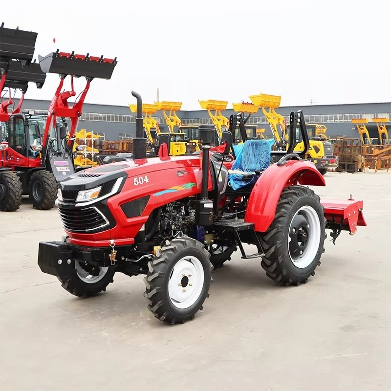 China Factory Price 4wd 50hp 6 - Tractor Backhoe recension och pris
