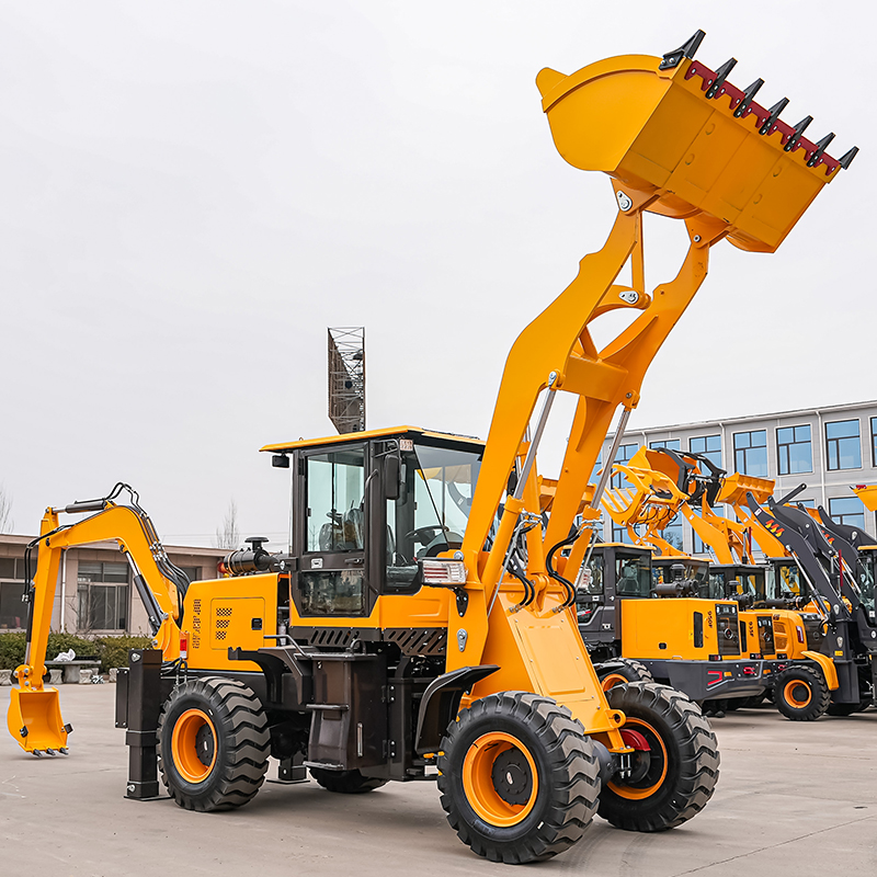 Reliable performance enclosed  - Tractor Backhoe recension och pris