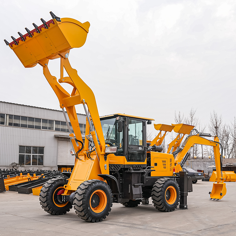 Reliable performance enclosed  - Tractor Backhoe recension och pris