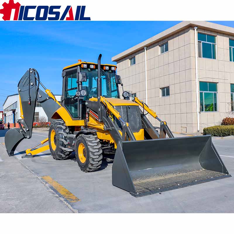Customized New Backhoe Loader  - Tractor Backhoe recension och pris