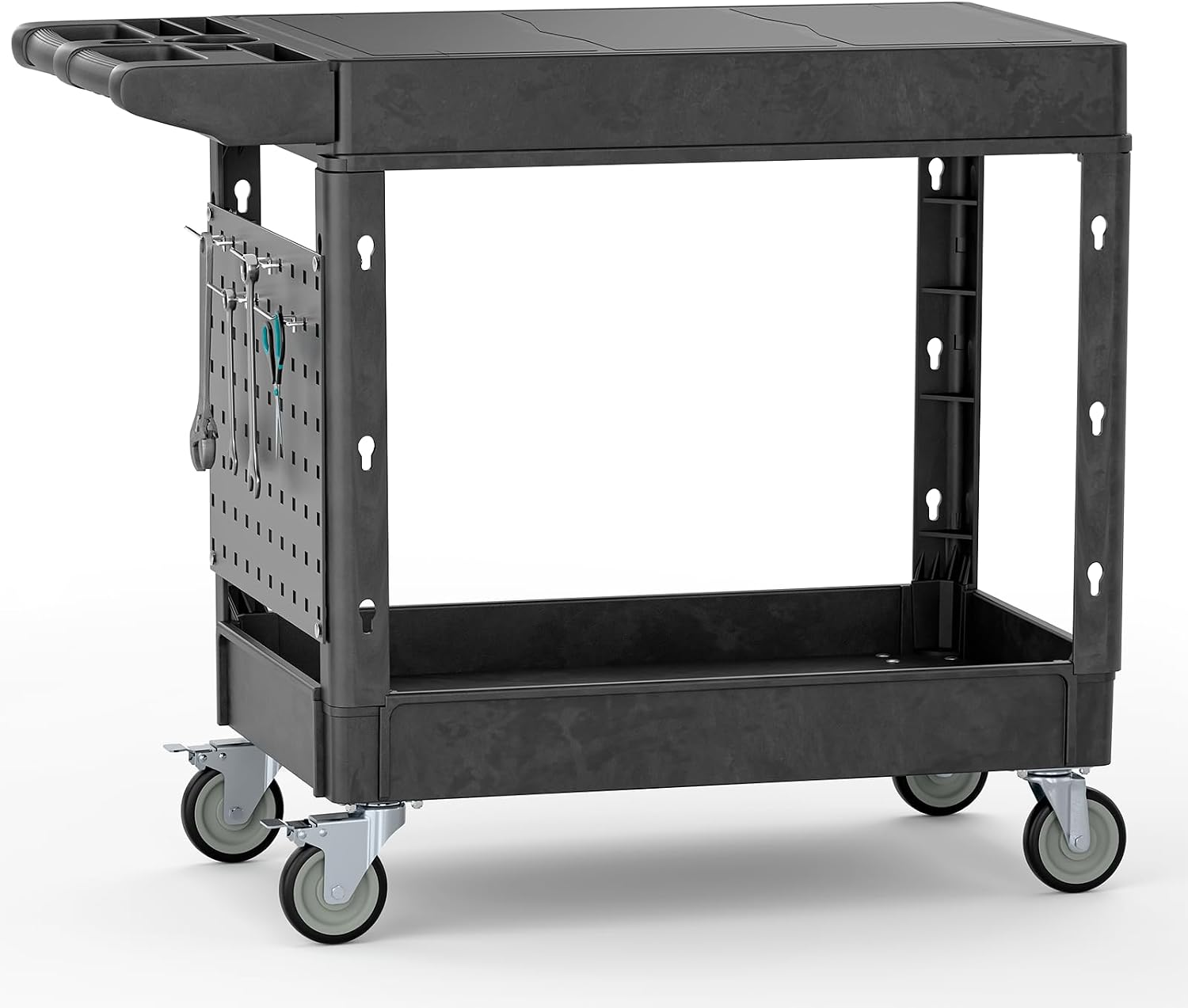 Heavy Duty 2-Shelf Flat Top Wh - Heavy Equipment Service recension och pris