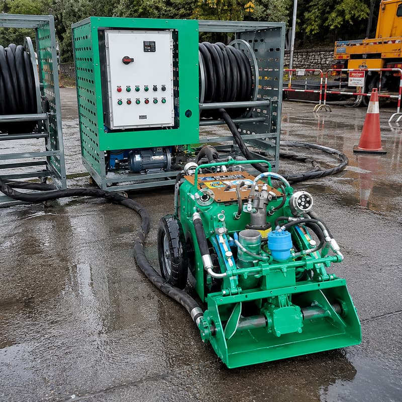 Heavy Duty Crawler Cleaning Ro - Heavy Equipment Service recension och pris