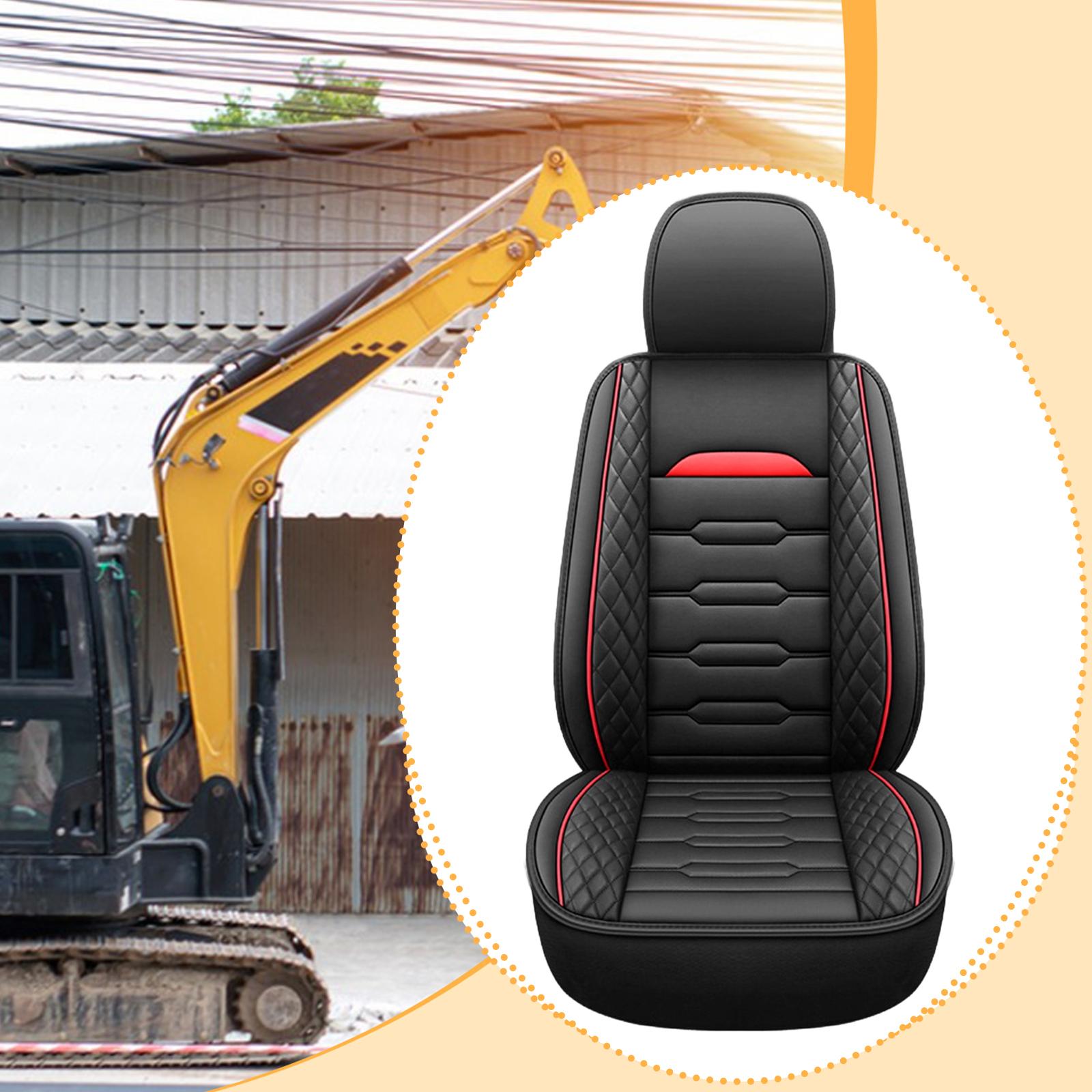 PU Leather Excavator Seat Cush - Heavy Equipment Truck recension och pris