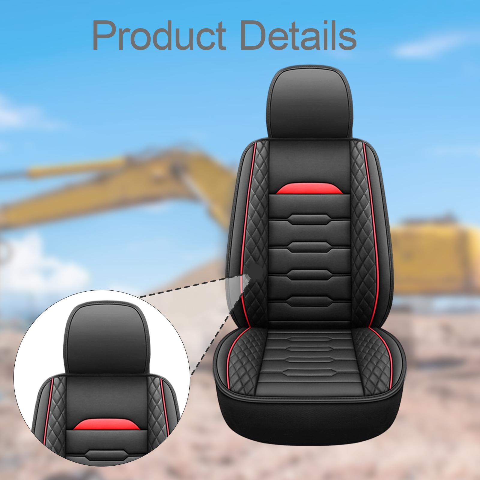 PU Leather Excavator Seat Cush - Heavy Equipment Truck recension och pris