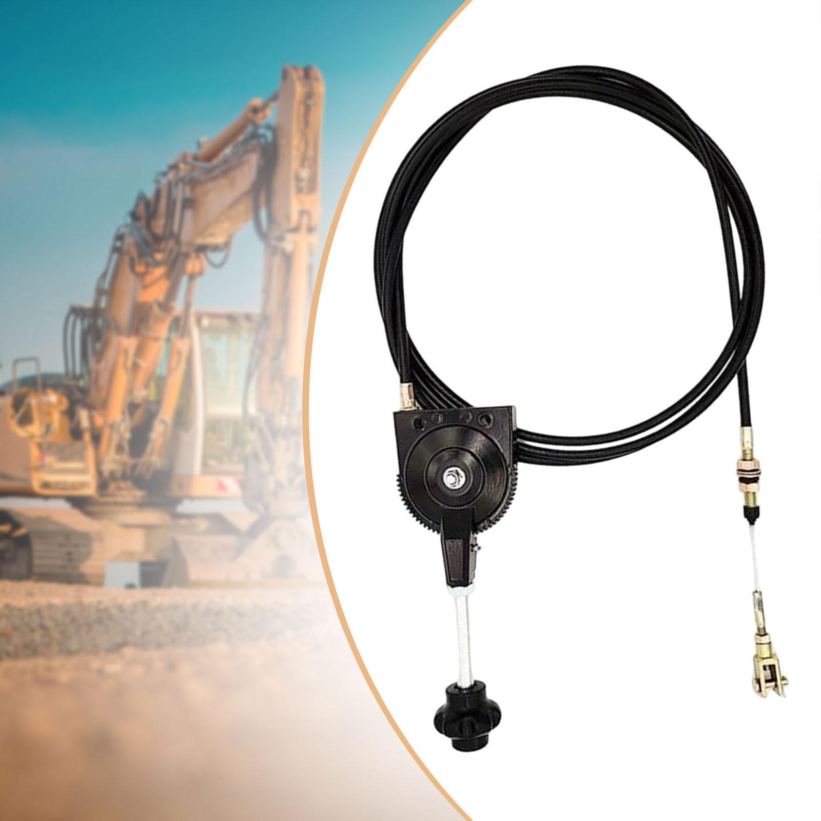 Excavator Manual Throttle Cabl - Heavy Equipment Mixer recension och pris
