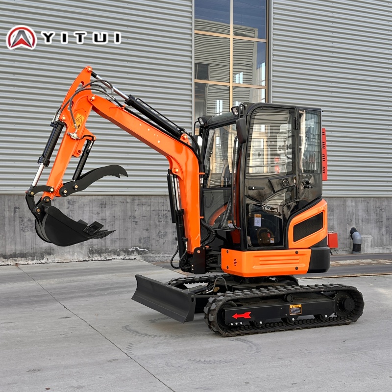 Customized Compact Mini Excava - Tractor Backhoe recension och pris