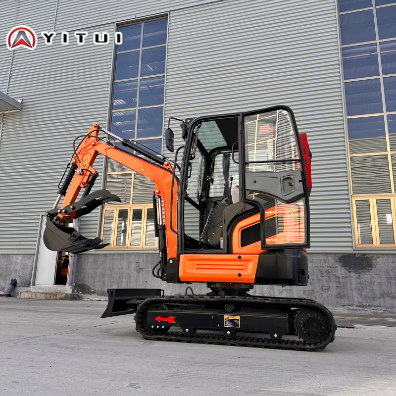 Customized Compact Mini Excava - Tractor Backhoe recension och pris
