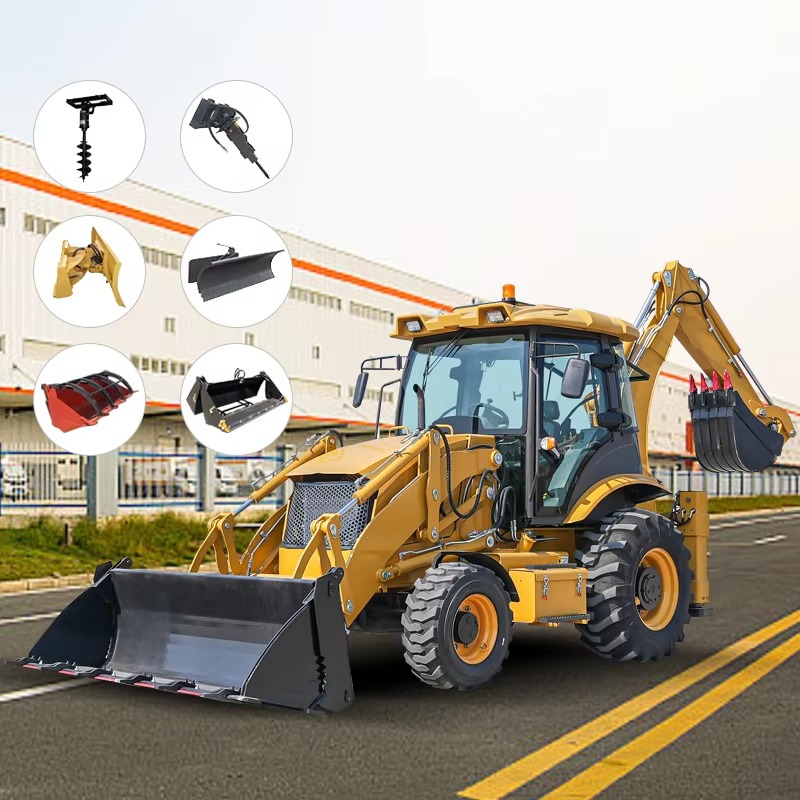 4x4 Backhoe Loader Digger Trac - Tractor Backhoe recension och pris