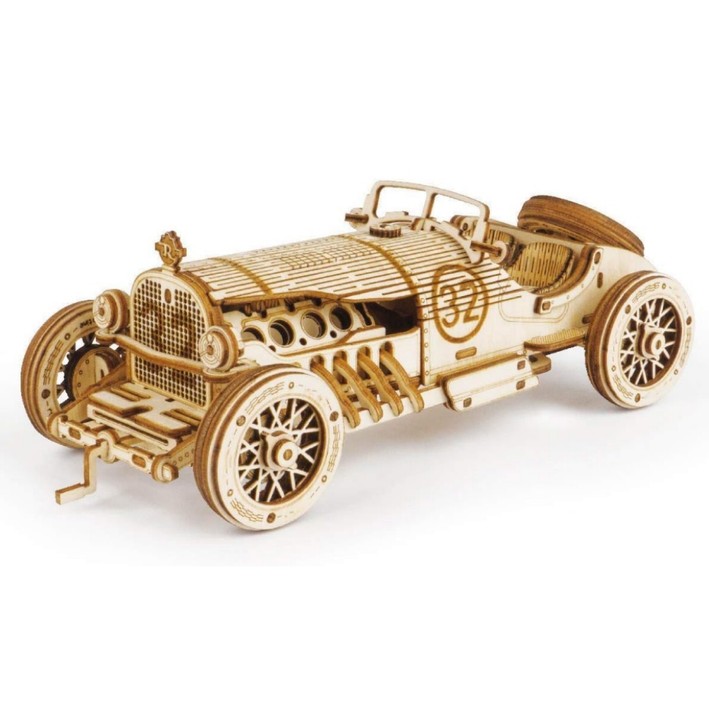 Robotime Classic Car 3D Wooden - Heavy Equipment Truck recension och pris