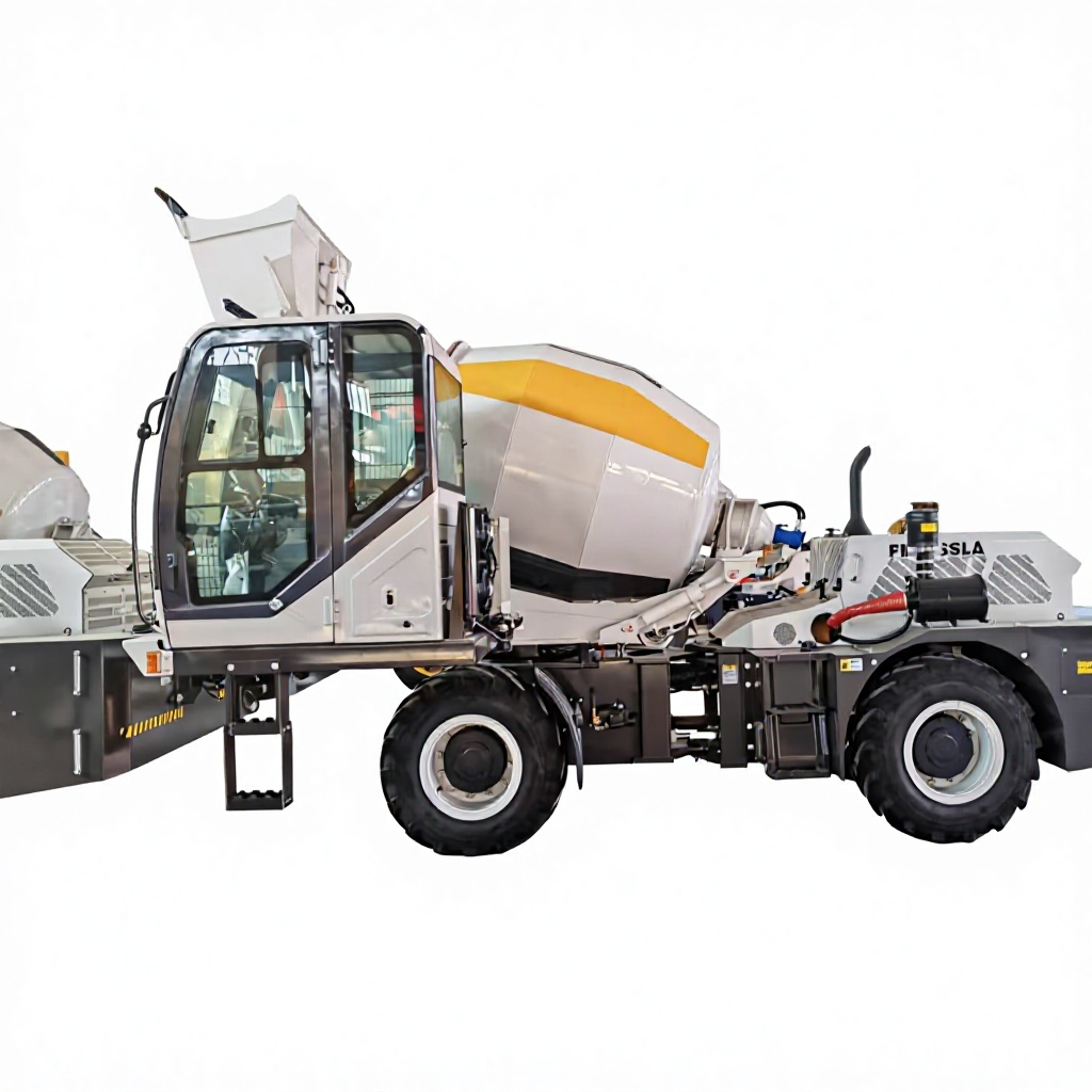 2.6m³ Self Loading Concrete Mi - Heavy Equipment Mixer recension och pris