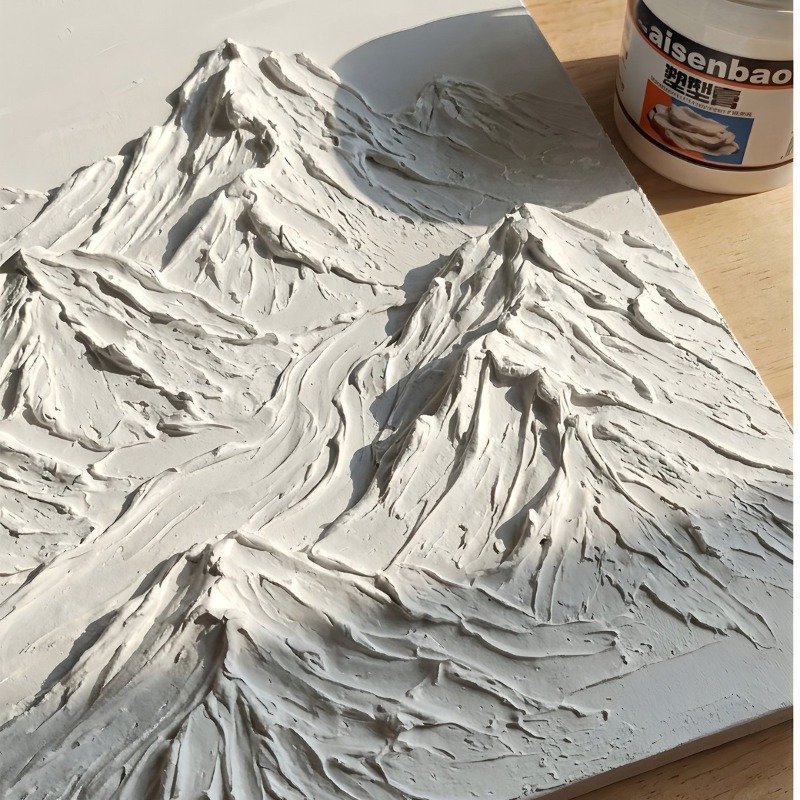 500g Acrylic Modeling Paste Cr - Heavy Equipment Painting recension och pris