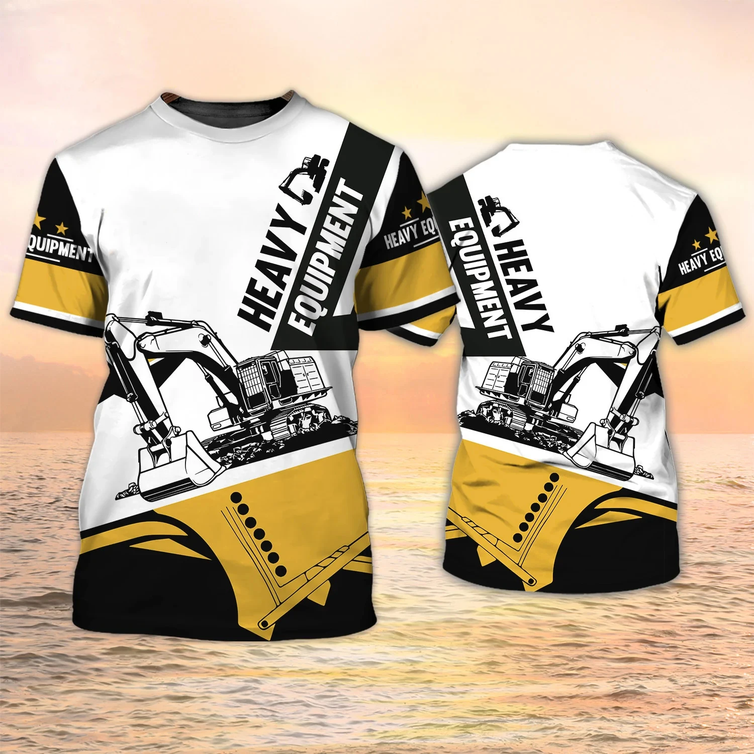 Excavator TShirts Heavy Equipm - Heavy Equipment Operator Shirts recension och pris