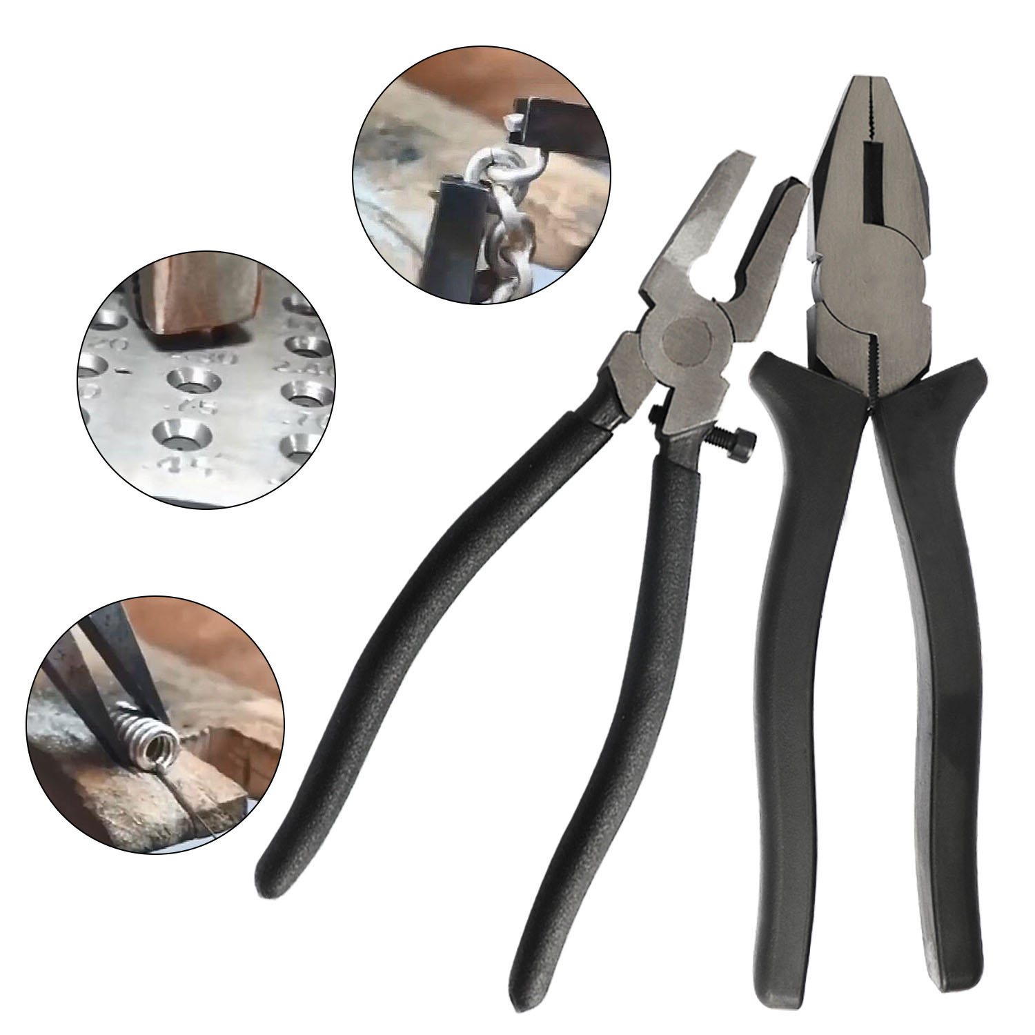 Flat Nose Wire Drawing Pliers  - Heavy Equipment Electrician recension och pris