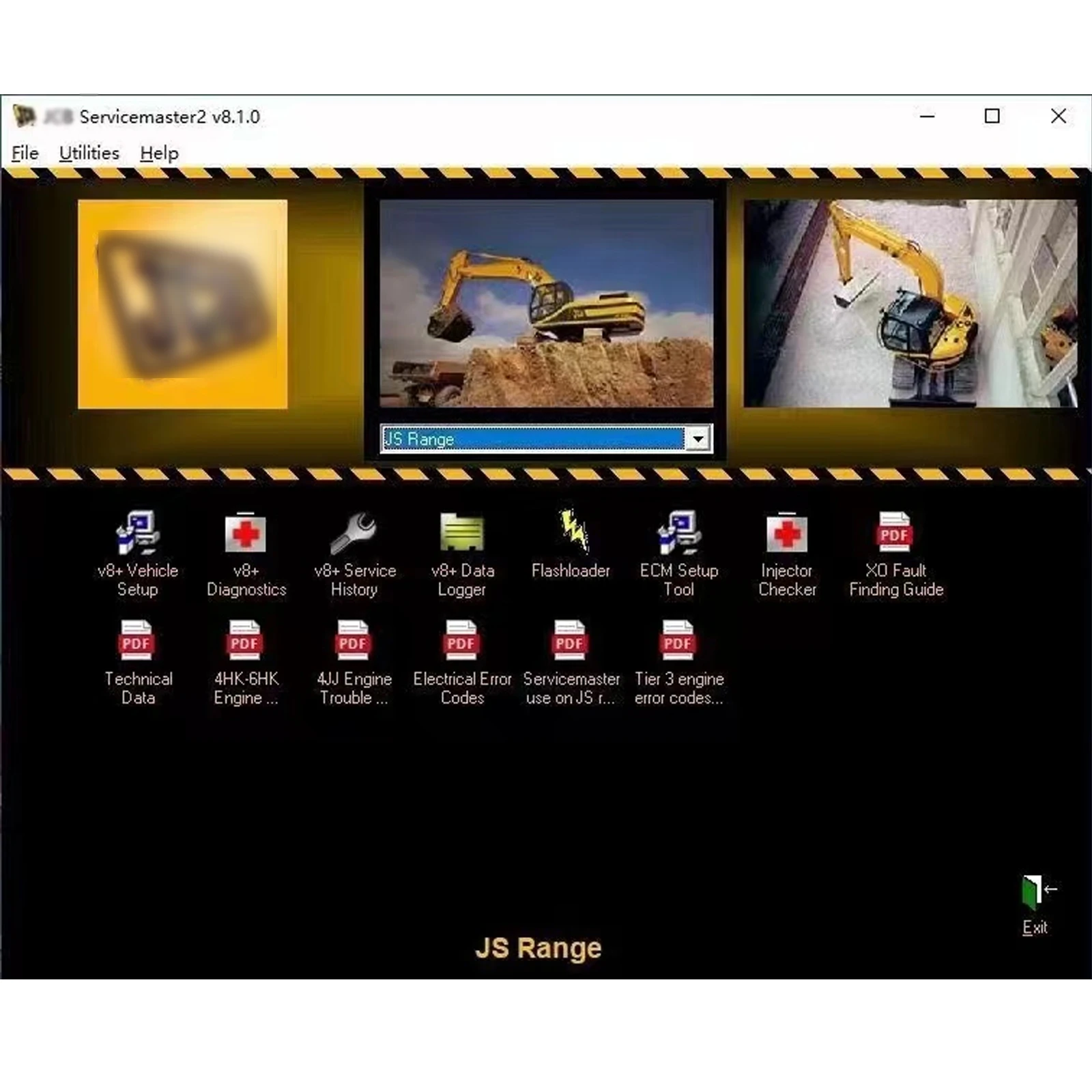 For JCB Electronic Service Mas - Heavy Equipment Service recension och pris