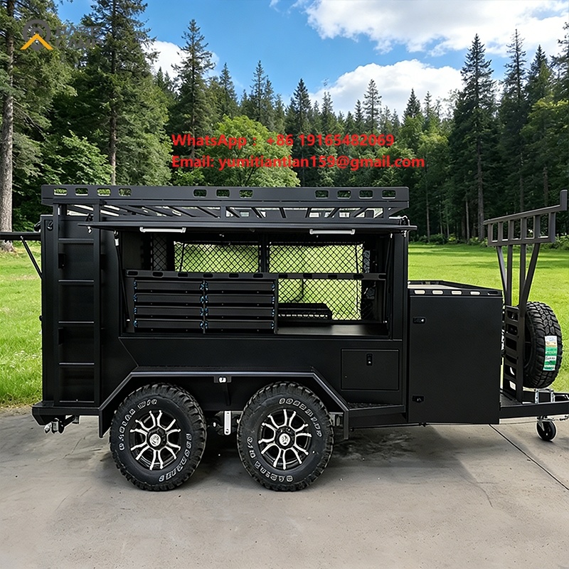 Heavy Duty Enclosed Utility Tr - Heavy Equipment Hauler recension och pris