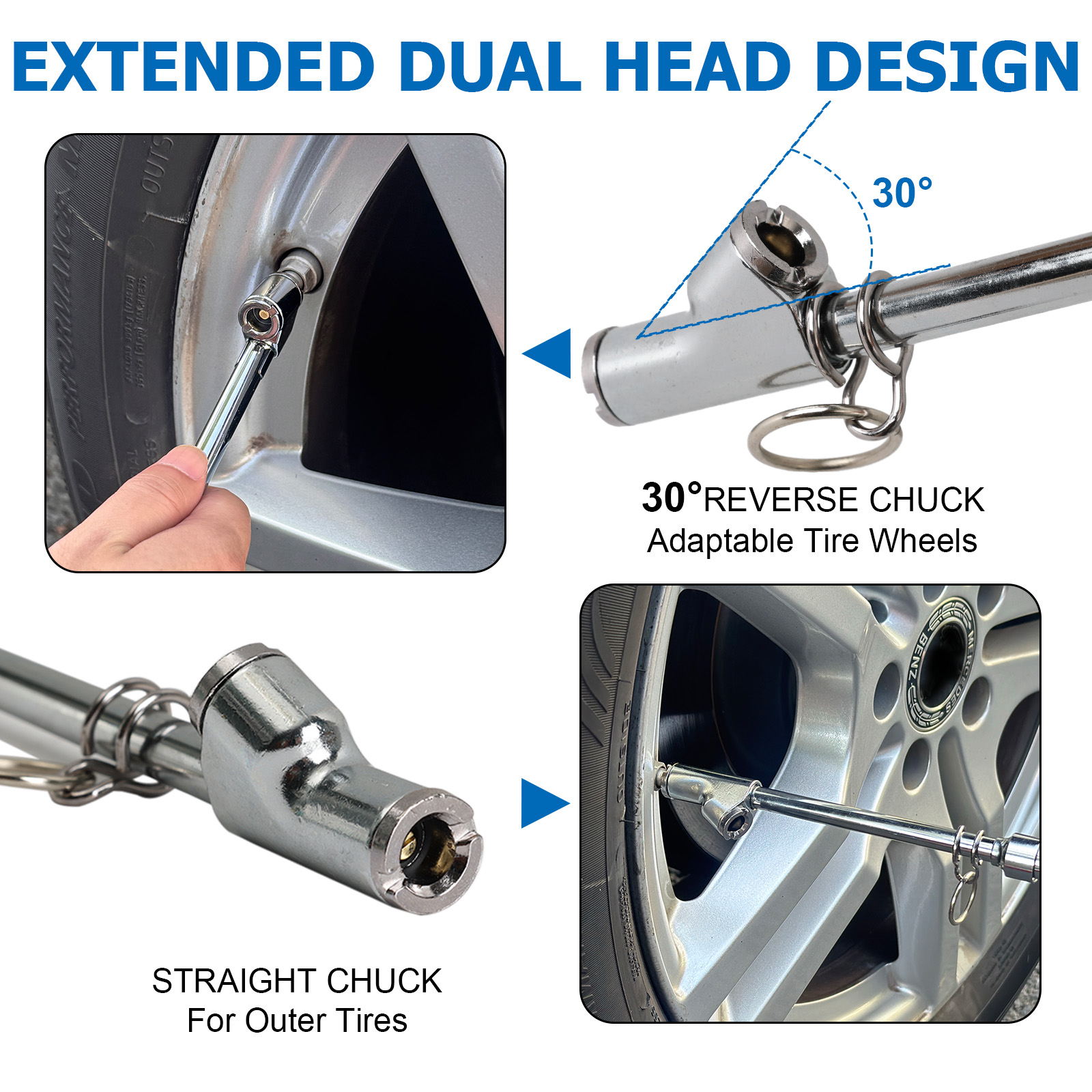 2X Dual Head & Scale Tire Pres - Heavy Equipment Truck recension och pris